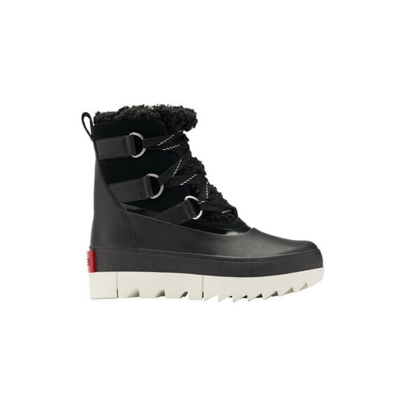 Women's 5.5 Sorel Joan of arctic next boot wp (black/fawn) - Picture 1 of 6